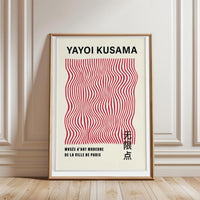 Yayoi Kusama Musée d'Art Moderne de Paris Décor Poster – Simple Wall Poster