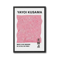 Yayoi Kusama Musée d’Art Moderne de Paris Wall Poster – Minimal Wall Poster