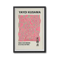 Yayoi Kusama Musée d'Art Moderne de Paris Décor Poster – Simple Wall Poster