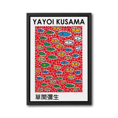Yayoi Kusama Pop Art Décor Poster – Colorful Expressive Wall Print