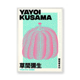 Yayoi Kusama Pumpkin Pop Art Wall Art – Aqua Tokyo 1998 Print