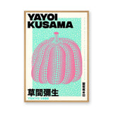 Yayoi Kusama Pumpkin Pop Art Wall Art – Aqua Tokyo 1998 Print