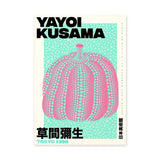 Yayoi Kusama Pumpkin Pop Art Wall Art – Aqua Tokyo 1998 Print