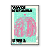 Yayoi Kusama Pumpkin Pop Art Wall Art – Aqua Tokyo 1998 Print