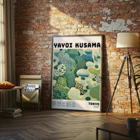 Yayoi Kusama Tokyo 1987 Print – Pop Art Wall Print, Contemporary Art Canvas