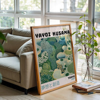 Yayoi Kusama Tokyo 1987 Print – Pop Art Wall Print, Contemporary Art Canvas