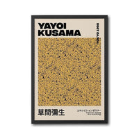 Yayoi Kusama Tokyo 1998 Exhibition Wall Poster | Pop Art Wall Print