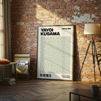 Yayoi Kusama Tokyo 1998 Understated Print | Sleek Artwork Wall Print