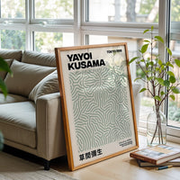 Yayoi Kusama Tokyo 1998 Understated Print | Sleek Artwork Wall Print