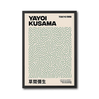 Yayoi Kusama Tokyo 1998 Understated Print | Sleek Artwork Wall Print
