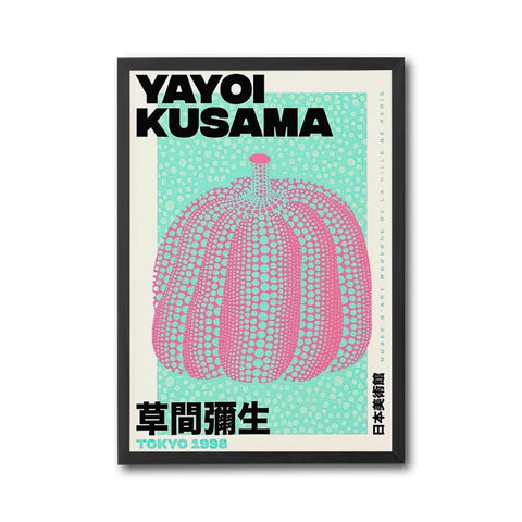 Yayoi Kusama Tokyo 1998 Pop Art Print – Minimal Non-Figurative Wall Print
