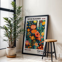 Yayoi Kusama Tokyo 1998 Wall Poster – Aesthetic Floral Home Art