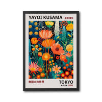 Yayoi Kusama Tokyo 1998 Wall Poster – Aesthetic Floral Home Art