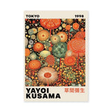 Yayoi Kusama Tokyo Maximalist Wall Art – Polka-Dot Floral Print