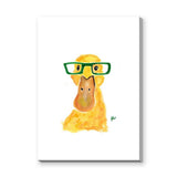 Yellow Duck Kids Wall Art – Watercolor Animal Print for Nursery
