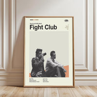 You Do Not Talk About Fight Club Nostalgic Movie Print Wall Print