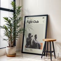 You Do Not Talk About Fight Club Nostalgic Movie Print Wall Print