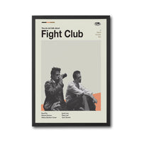 You Do Not Talk About Fight Club Nostalgic Movie Print Wall Print